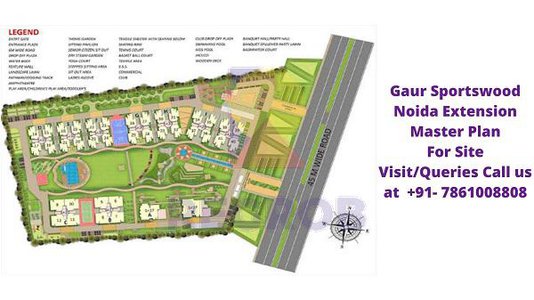 Gaur Sportswood Sector 79 Noida Master Plan