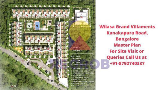 Wilasa Grand Villaments Kanakapura Road, Bangalore Master Plan