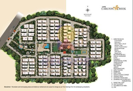 master plan of Jain Carlton Creek