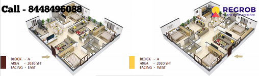 Northface Grandeur Gollapudi Vijayawada 3bhk Floor Plan