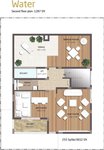3 BHK Floor Plan KMV Vivaan Villas